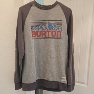 Burton Crewneck Sweater Gray